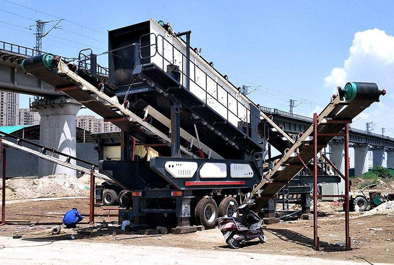 浙江嘉興海寧建筑垃圾破碎生產(chǎn)線(xiàn)