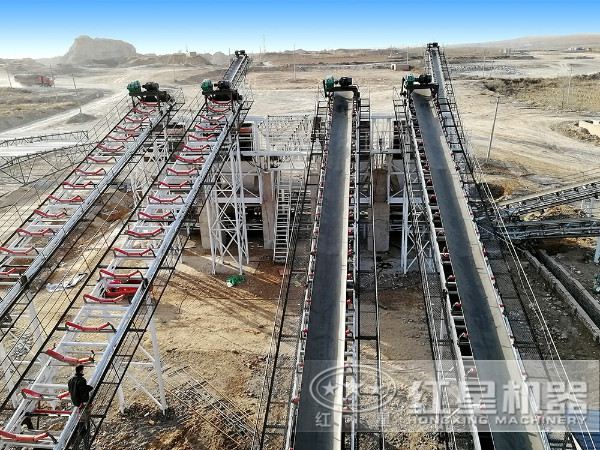 鵝卵石制砂/沙生產線現場2 鵝卵石制砂/沙生產線現場2