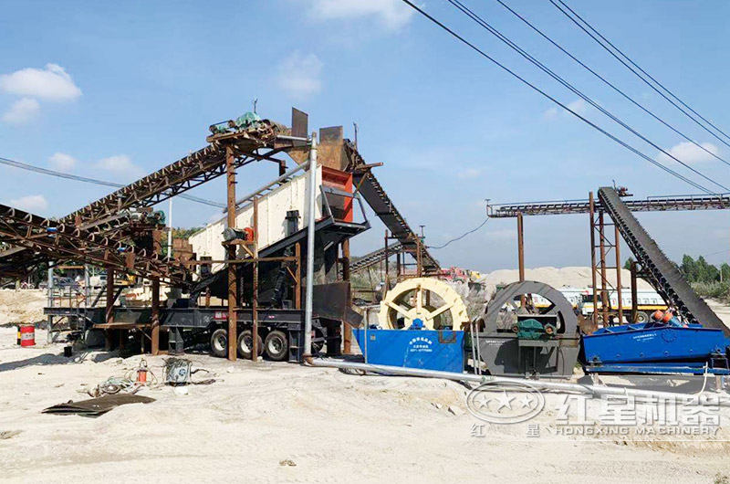 山東菏澤鵝卵石破碎現(xiàn)場(chǎng) 山東菏澤鵝卵石破碎現(xiàn)場(chǎng)