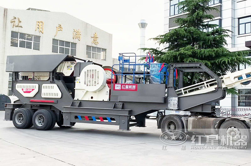 移動碎石子機(jī):配顎破機(jī) 移動碎石子機(jī):配顎破機(jī)