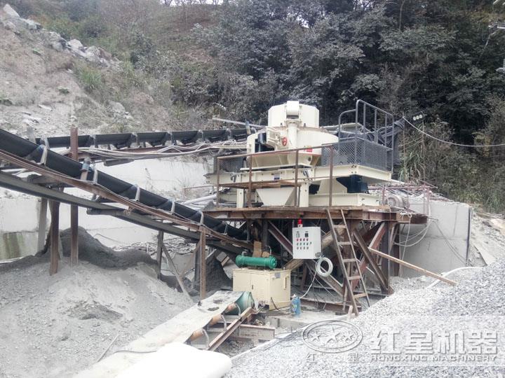 甘肅天水制砂碎石生產線,產量高,粒度好 甘肅天水制砂碎石生產線,產量高,粒度好