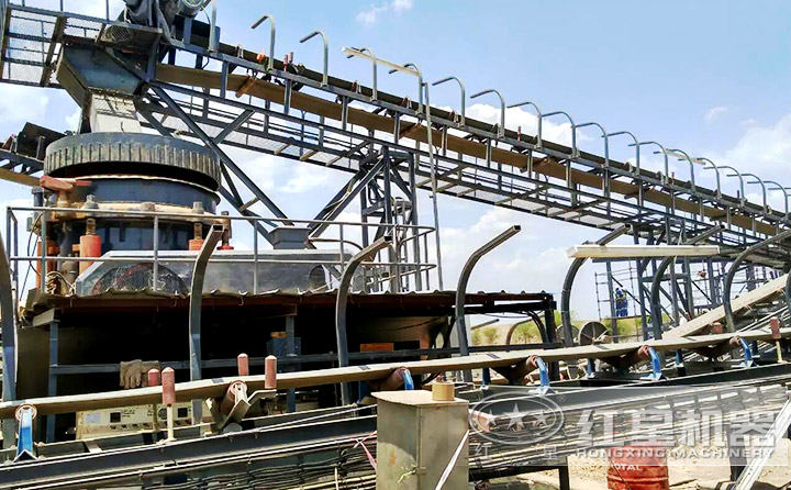 使用了2年依然穩定運行的月產6-7萬噸機制砂生產線