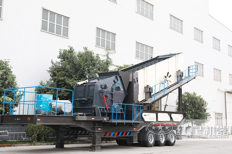 輪胎反擊破+振動篩一體機