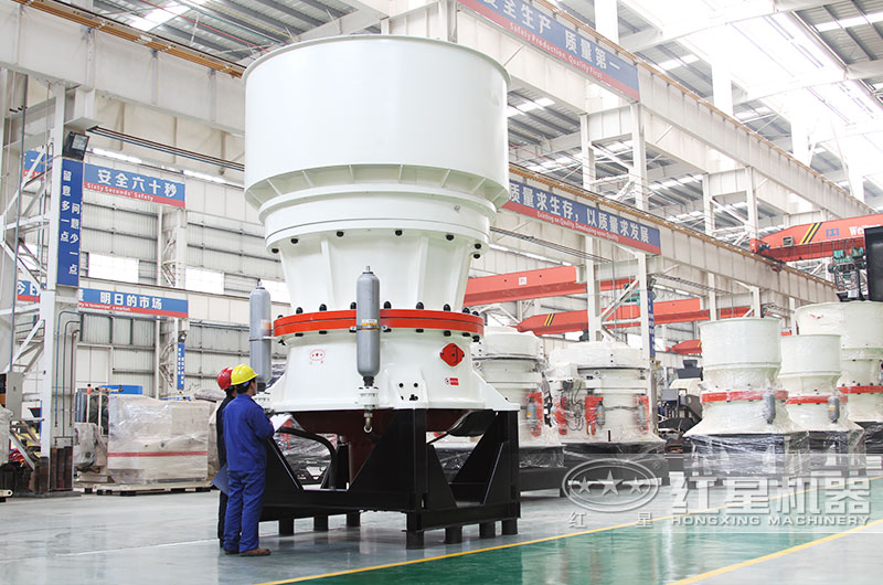 圓錐破碎機,鵝卵石的中細碎加工