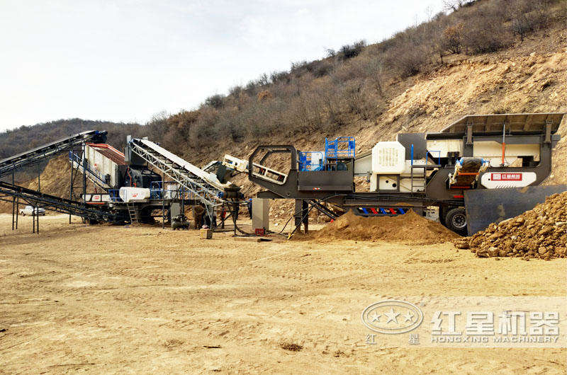 安徽亳州移動制砂機(jī)生產(chǎn)現(xiàn)場 安徽亳州移動制砂機(jī)生產(chǎn)現(xiàn)場