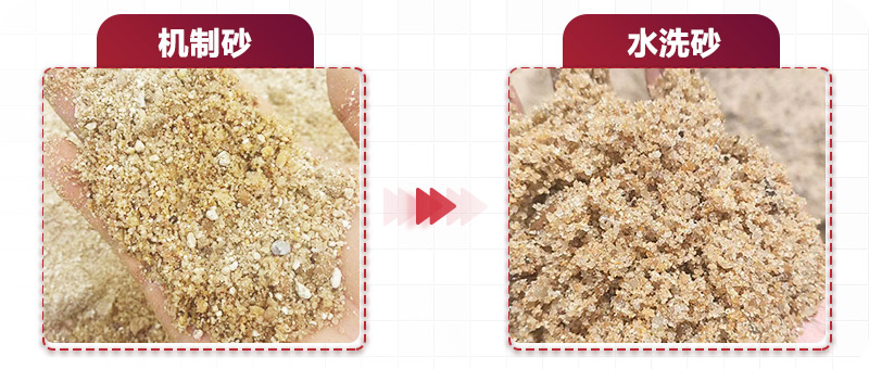 成品機制砂和水洗砂 成品機制砂和水洗砂