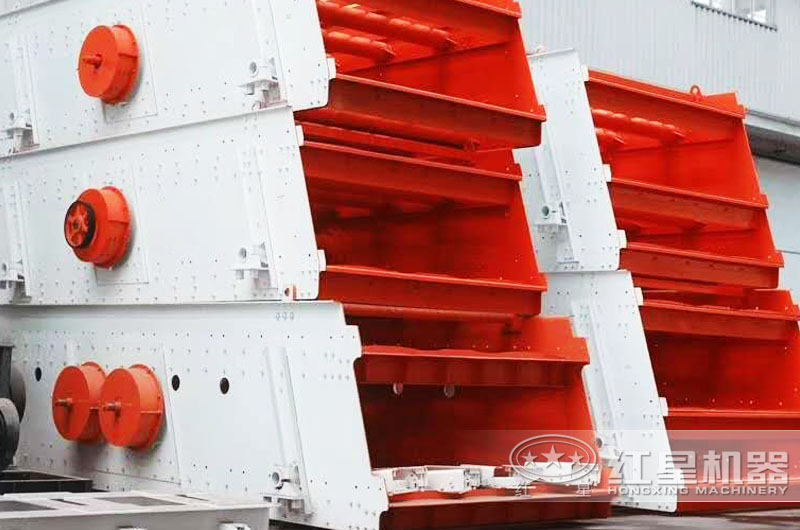 振動篩分機，激振力強，篩面更換方便