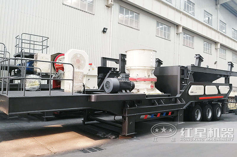 圓錐篩分移動破碎機，產量高，恒腔型設計