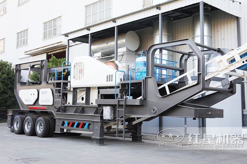 鄂破移動破碎機:給料+粗碎+除鐵 鄂破移動破碎機:給料+粗碎+除鐵