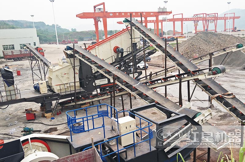 移動反擊式制砂機(jī)浙江生產(chǎn)現(xiàn)場 移動反擊式制砂機(jī)浙江生產(chǎn)現(xiàn)場