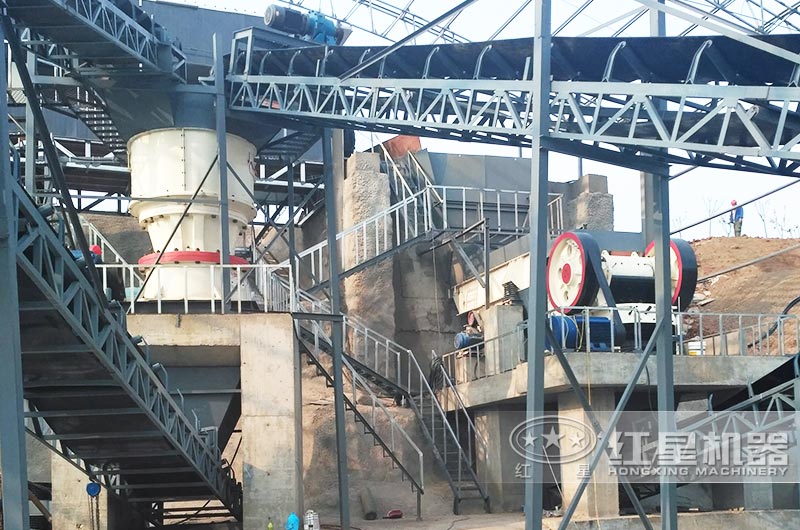 河南客戶(hù)石頭破碎生產(chǎn)線圖 河南客戶(hù)石頭破碎生產(chǎn)線圖