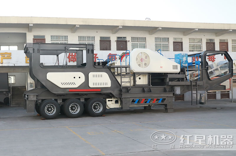 建筑垃圾移動破碎站圖片 建筑垃圾移動破碎站圖片