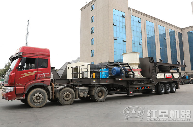 車載移動磕石機發(fā)貨現(xiàn)場圖片 車載移動磕石機發(fā)貨現(xiàn)場圖片