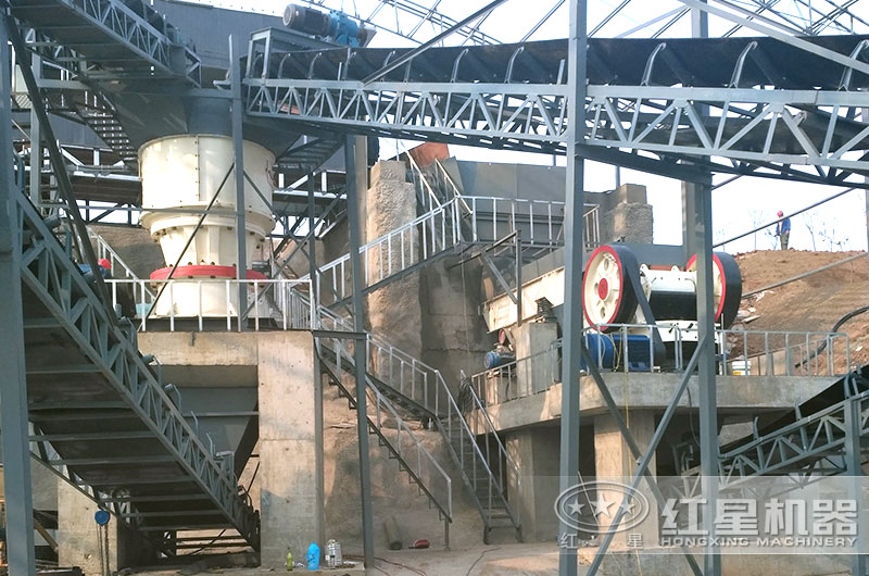 河北客戶石料生產線現場圖片 河北客戶石料生產線現場圖片