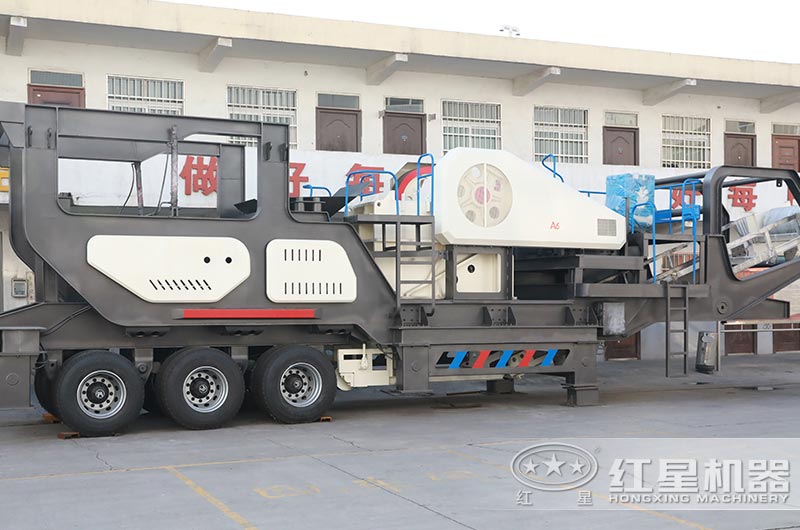 可流動的石頭全自動破碎機 可流動的石頭全自動破碎機