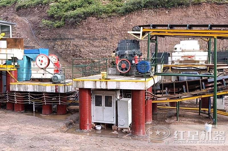 安徽時(shí)產(chǎn)200噸玄武巖破碎制砂生產(chǎn)線 安徽時(shí)產(chǎn)200噸玄武巖破碎制砂生產(chǎn)線