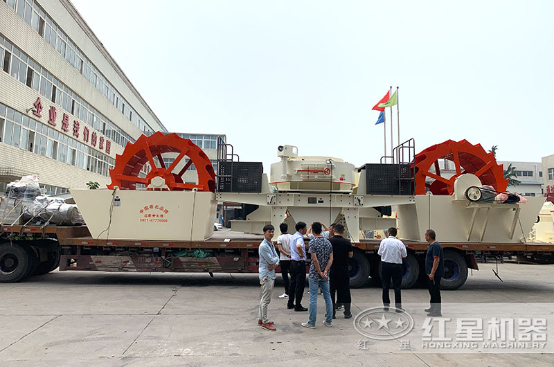 時(shí)產(chǎn)200噸大中型洗砂機(jī)設(shè)備發(fā)貨 時(shí)產(chǎn)200噸大中型洗砂機(jī)設(shè)備發(fā)貨