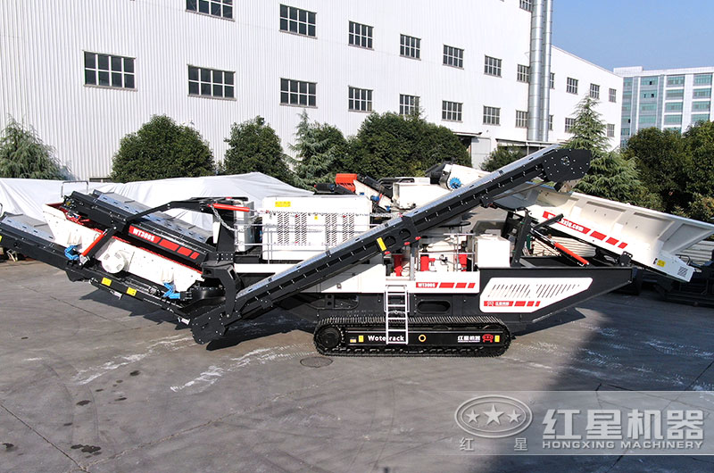 履帶式移動破碎站實拍圖 履帶式移動破碎站實拍圖
