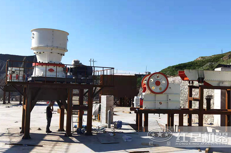 安徽客戶(hù)碎石破碎機(jī)生產(chǎn)線(xiàn)安裝現(xiàn)場(chǎng) 安徽客戶(hù)碎石破碎機(jī)生產(chǎn)線(xiàn)安裝現(xiàn)場(chǎng)