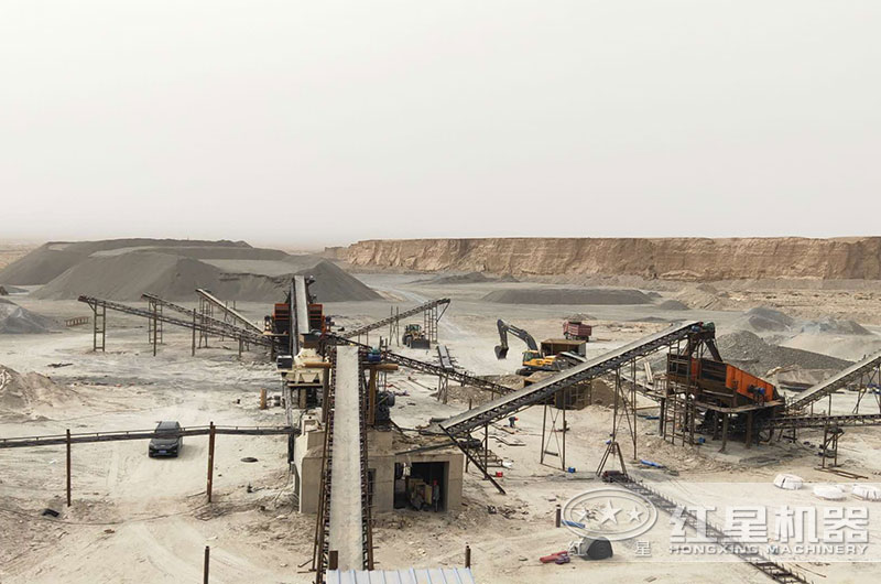 時產200噸機制砂生產加工客戶現場 時產200噸機制砂生產加工客戶現場