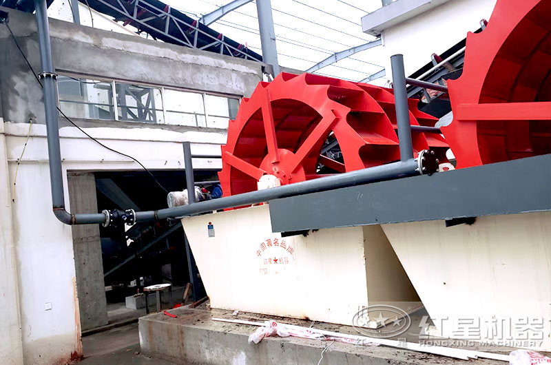 洗沙機(jī)現(xiàn)場 洗沙機(jī)現(xiàn)場