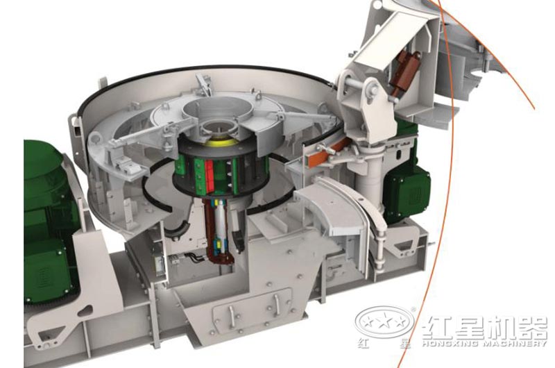 VSIA7制砂機結構內芯設計 VSIA7制砂機結構內芯設計