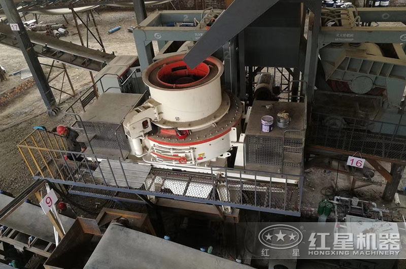 HVI制砂機現場實拍 HVI制砂機現場實拍