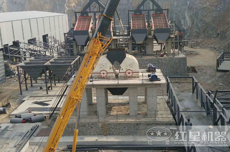 錘破制砂機安裝現場 錘破制砂機安裝現場
