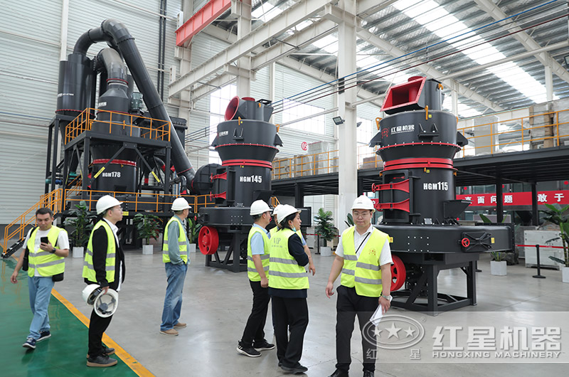 客戶(hù)來(lái)廠(chǎng)考察雷蒙磨粉機(jī)設(shè)備 客戶(hù)來(lái)廠(chǎng)考察雷蒙磨粉機(jī)設(shè)備