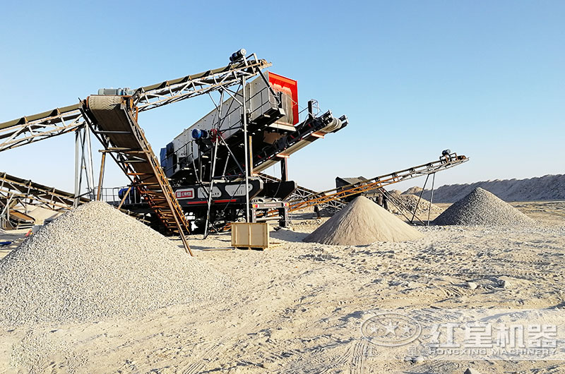 輪胎式移動(dòng)砂石分離機(jī) 輪胎式移動(dòng)砂石分離機(jī)